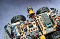 Antriebs-Roboter-zerteilen intelligente Auto-Fahrgestelle L293D 4wd, Fernsteuerungsauto